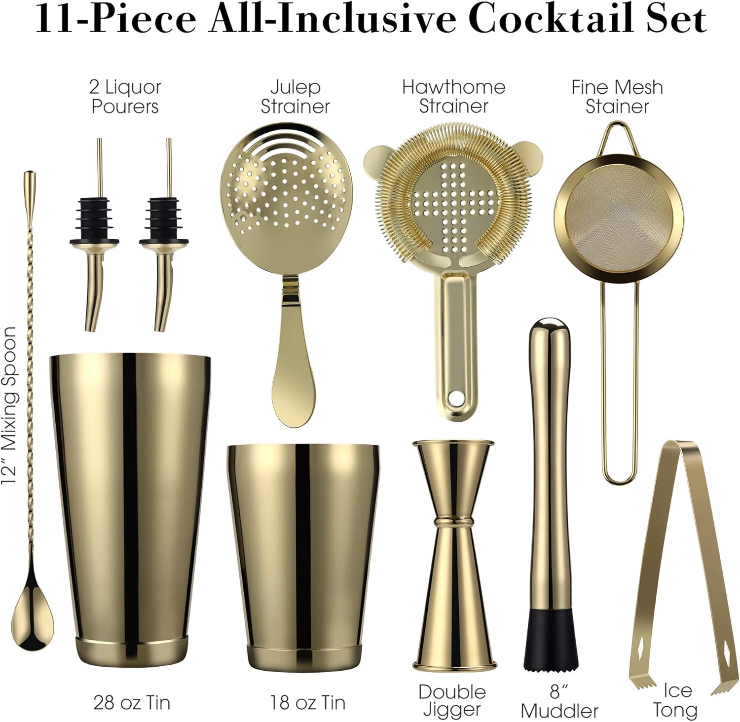 vinobravo 11 piece bartender kit