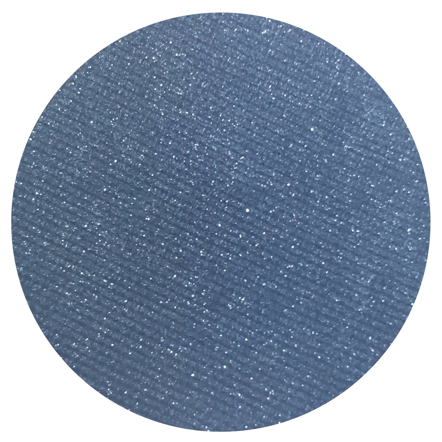 Frostbite Margarita Blue Matte Pearl Eyeshadow - Highly Pigmented Professional Makeup Eye Shadow Single Pan, Wet or Dry Magnetic Refill, Paraben Gluten Free Make Up, Cruelty Free Cosmetics [26mm]