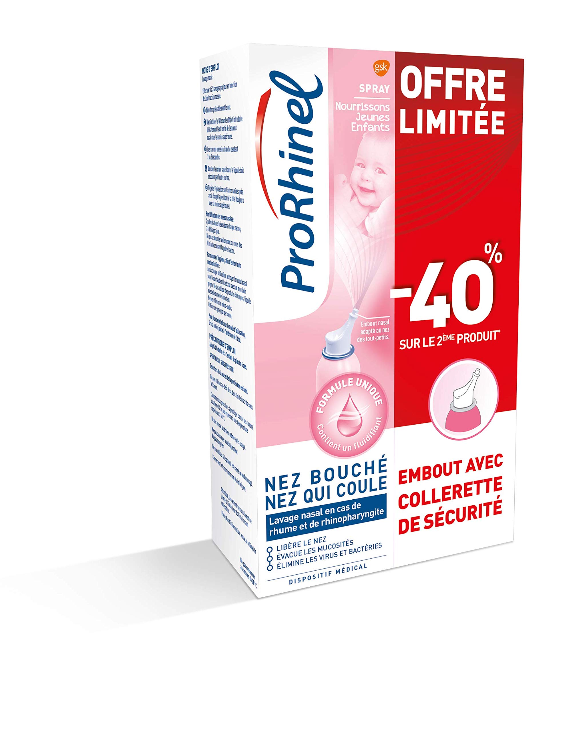 ProRhinel Nasal Spray Infants/Young Children 2 x 100ml