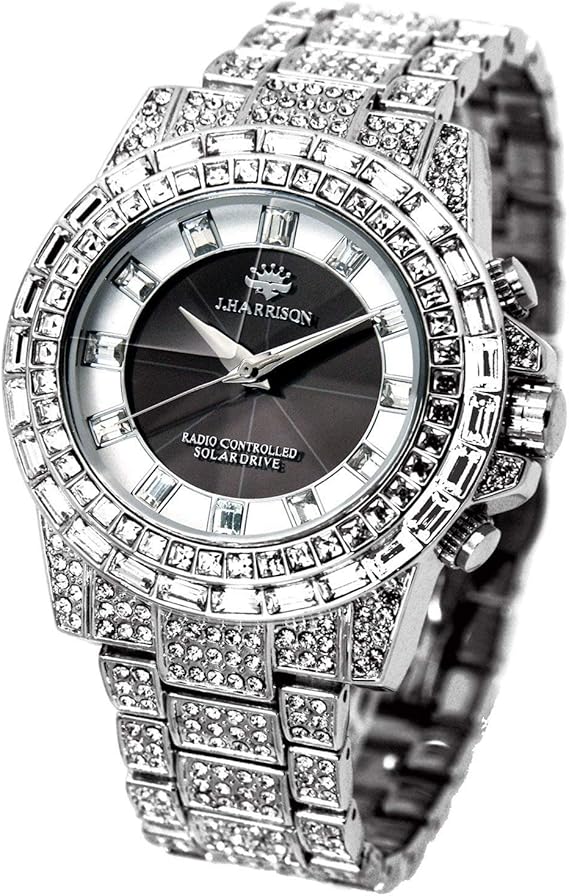 Amazon ジョン ハリソン John Harrison シャーニング ソーラー 電波時計 メンズ 腕時計 Jh 025sb メンズ腕時計 腕時計 通販
