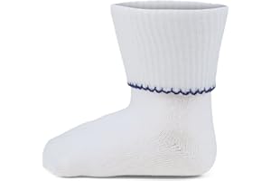 TWO FEET AHEAD Girl's Picot Trim Anklet