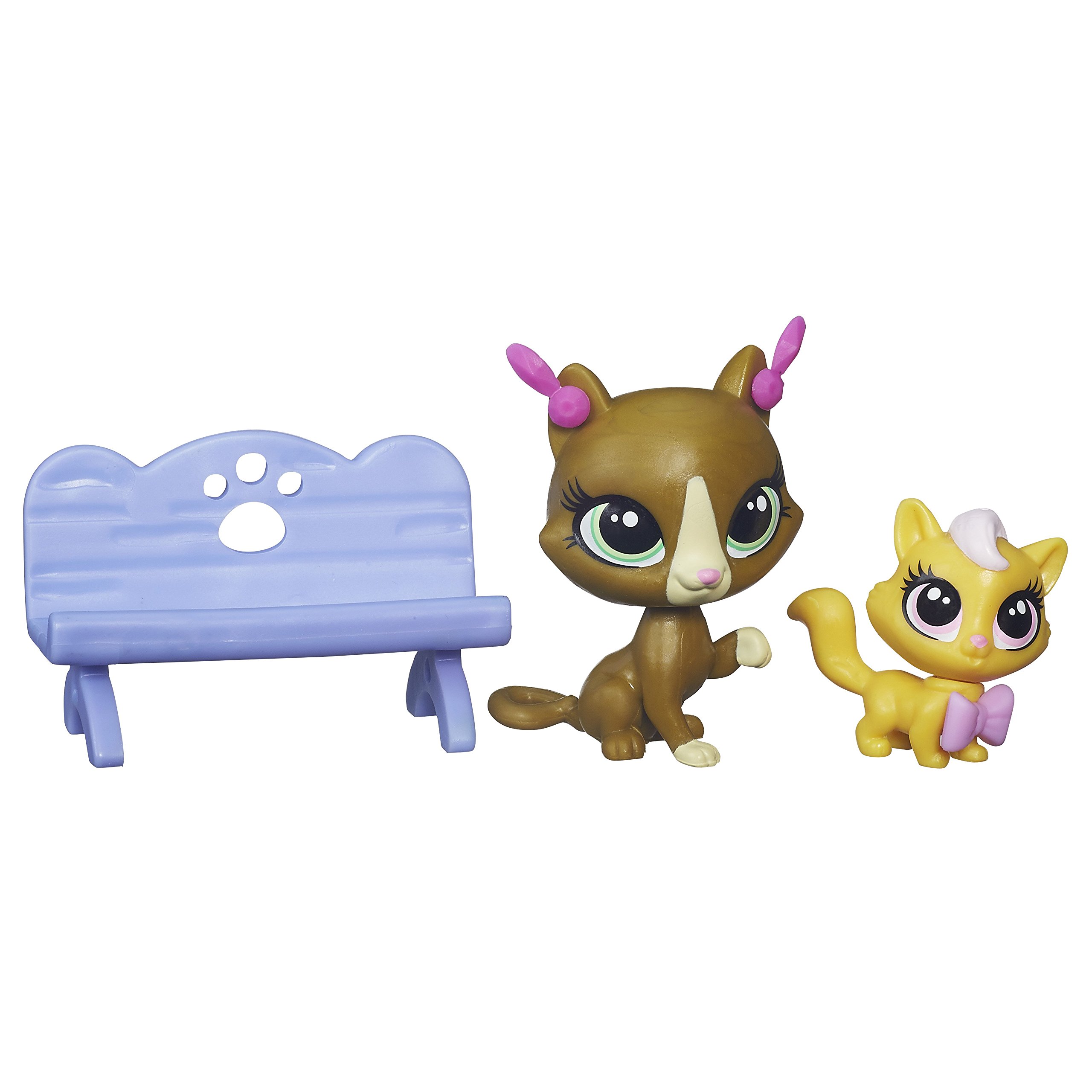 Littlest Pet Shop PETS IN THE CITY BEGONIA GATTO 146 & DARLING GATTO 147