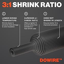 Dowire Heat Shrink Tubing Kit - 3:1 Ratio