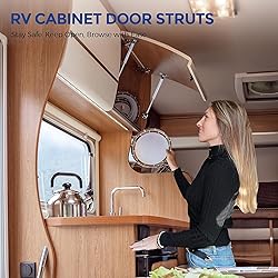Ravinte Hardware 6 PCS Gas Struts for Cabinet 10