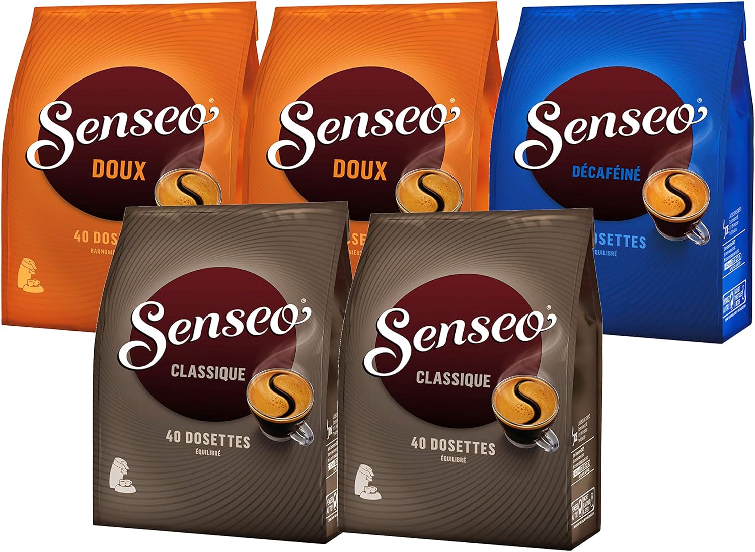 Senseo Smooth XL Coffee Bundle Capsules Pads Pods 200 Drinks Amazon.co