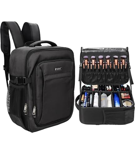 Amazon.com: Zuca Pro Artist Wheeled Makeup Case - Black Insert Bag