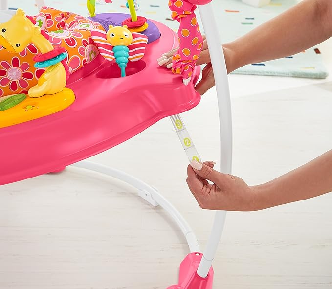 fisher price pink petals jumperoo