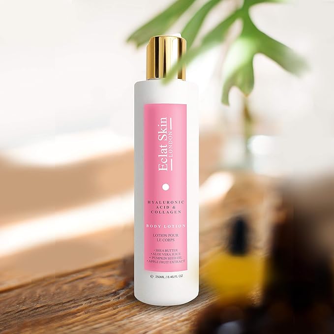 Eclat HYALURONIC ACID + COLLAGEN BODY LOTION 250ML Amazon.co.uk Beauty