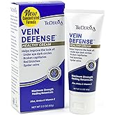 TriDerma Vein Defense Healthy Cream 2.2 Ounces Helps Improve the look of Spider Veins and Under Eye Dark Circles