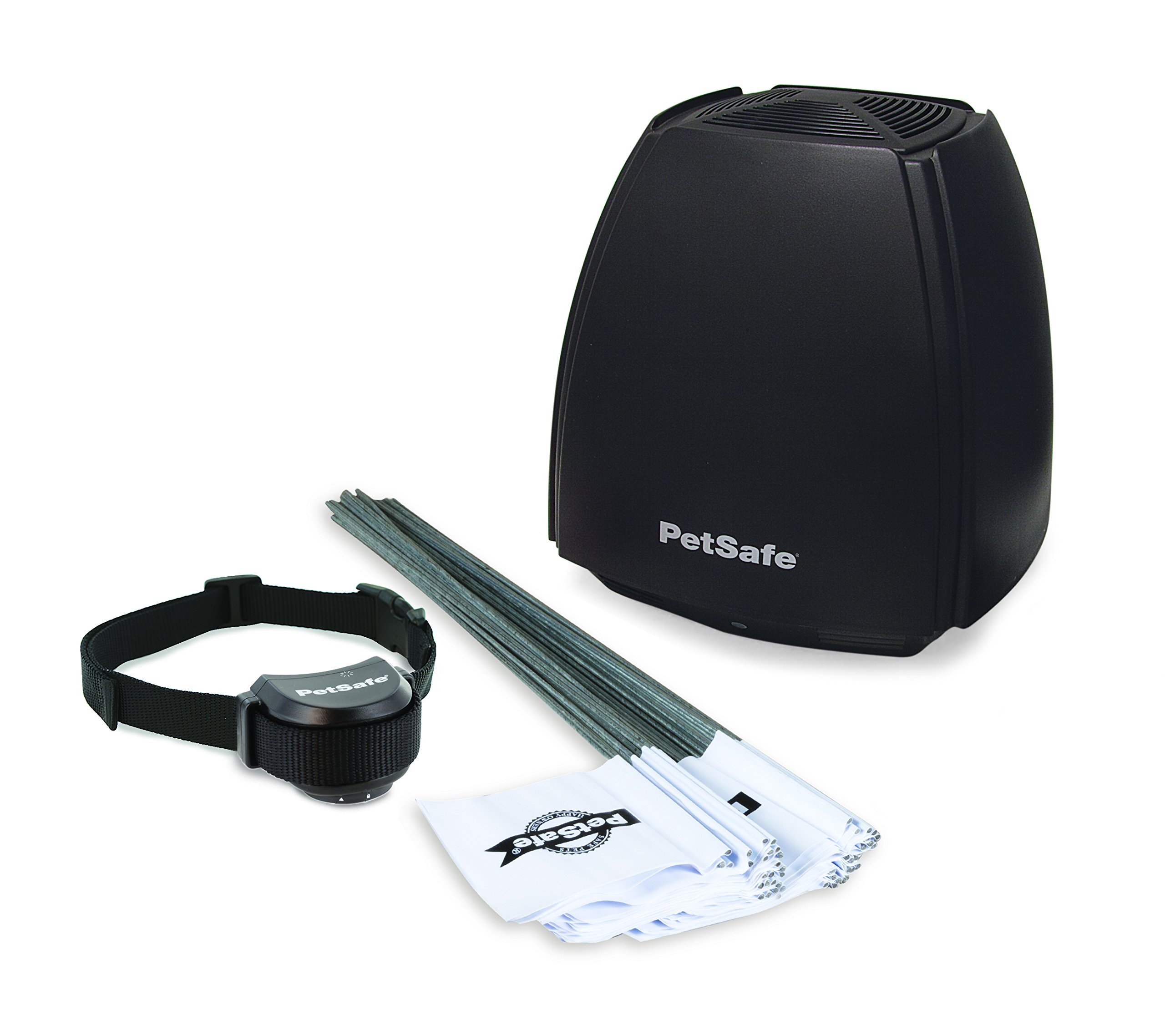 PetSafe Free to Roam Wireless Dog and Cat Containment Fence, Covers up to ½ Acre Perimeter, for Dogs and Cats Over 5 lb, Waterproof Receiver Collar with Tone/Static Correction