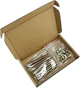DDHOMIN 10-Set M6 Furniture Bolt and Nut Kit 70mm Hex Socket Bed Bolts view 5