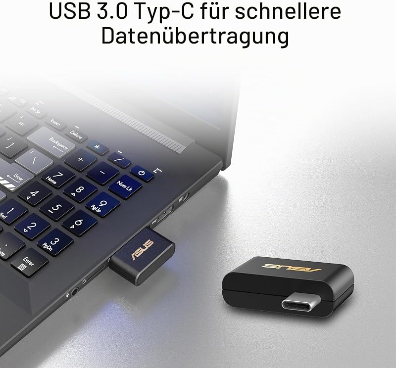 Tri-Band BE6500 WiFi 7 Mini USB Adapter