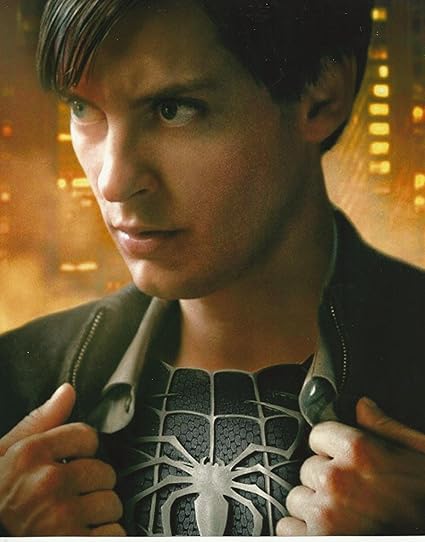 tobey maguire spiderman shirt