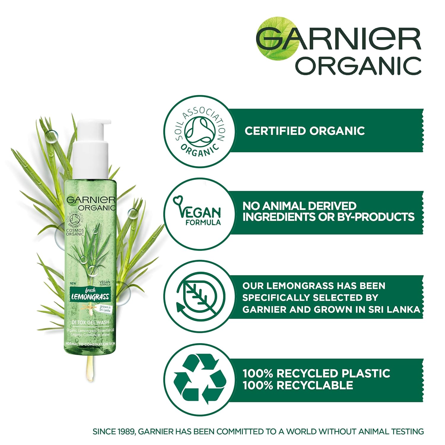 garnier organic detox gel wash