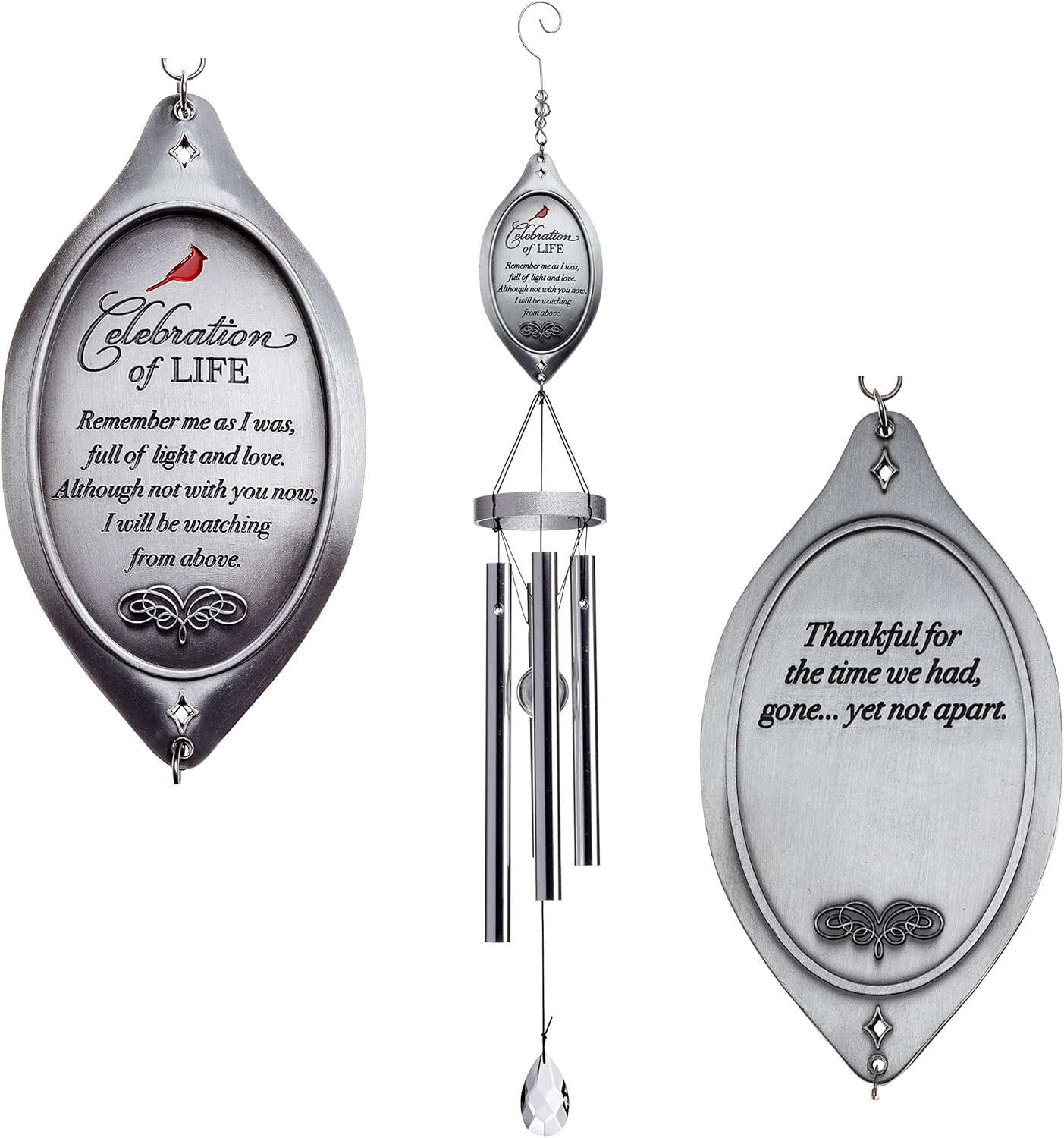 Celebration of Life Memorial Wind Chimes in Memory of Loved One - Ideal Sympathy Gift/Bereavement Gift : Home & Kitchen