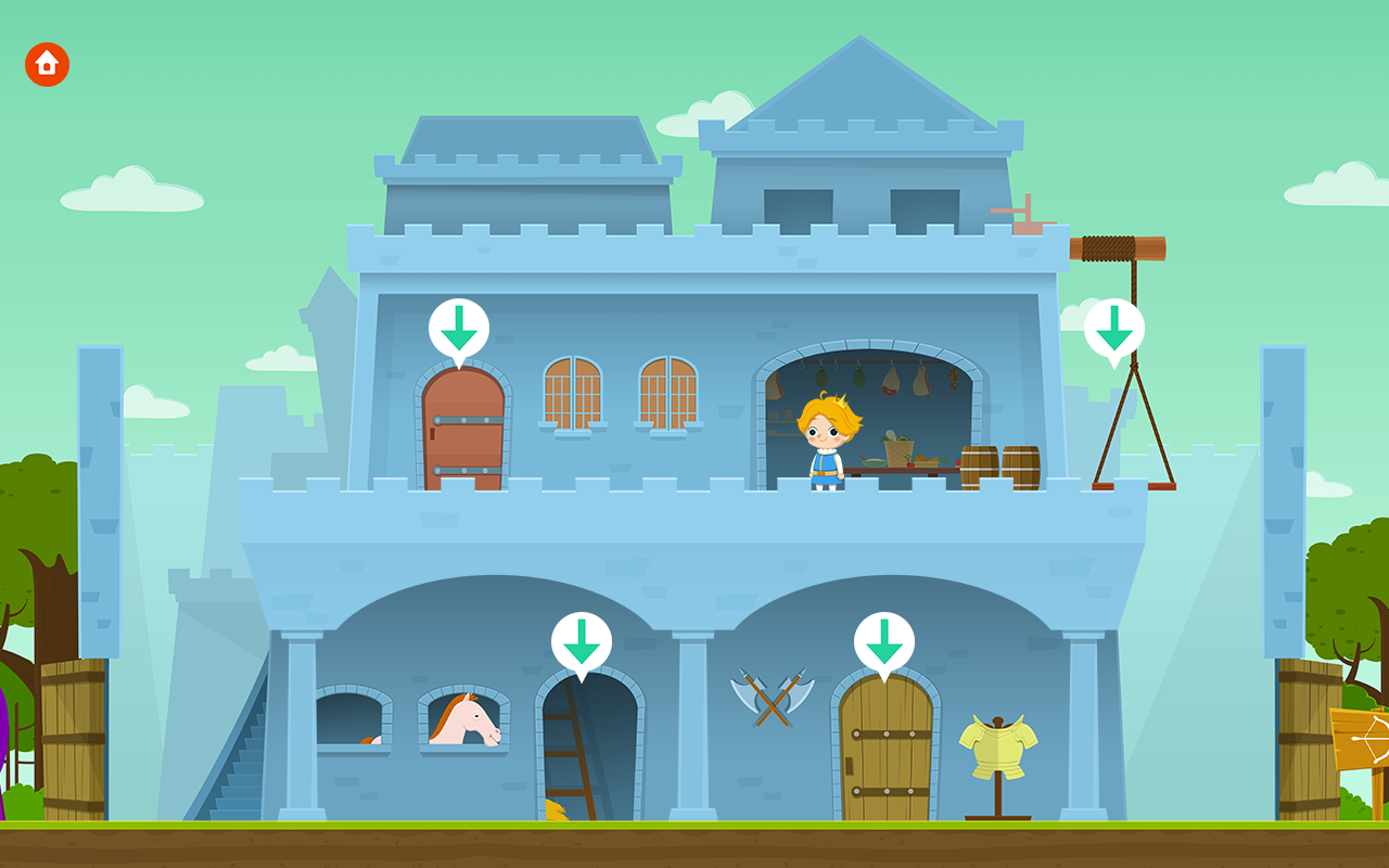 little prince and princess castle