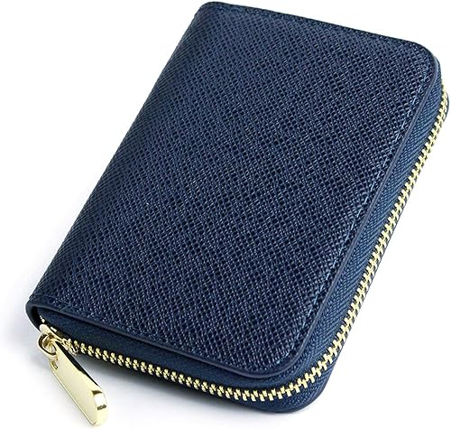 Amazon Smoony 小銭入れ コインケース カードケース 財布 ラウンドファスナー メンズ 小さい財布 本革 ネイビー Smoony シューズ バッグ