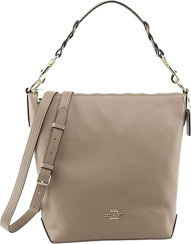 coach leather duffle shoulder bag