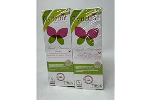 Gynatrof Women's Natural Vaginal Moisturizer, Hyaluronic Acid & Vitamin E, Fast Acting, Hormone Free & Fragrance Free, 2 x 50