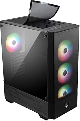 MSI MAG FORGE 112R Mid-Tower PC Case Tempered Glass ARGB Front Mesh USB 3.2 Gen1 view 6