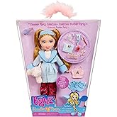 Bratz Slumber Party Cloe Fashion Doll with 2 Sets of Pajamas, Plush, and Accessories