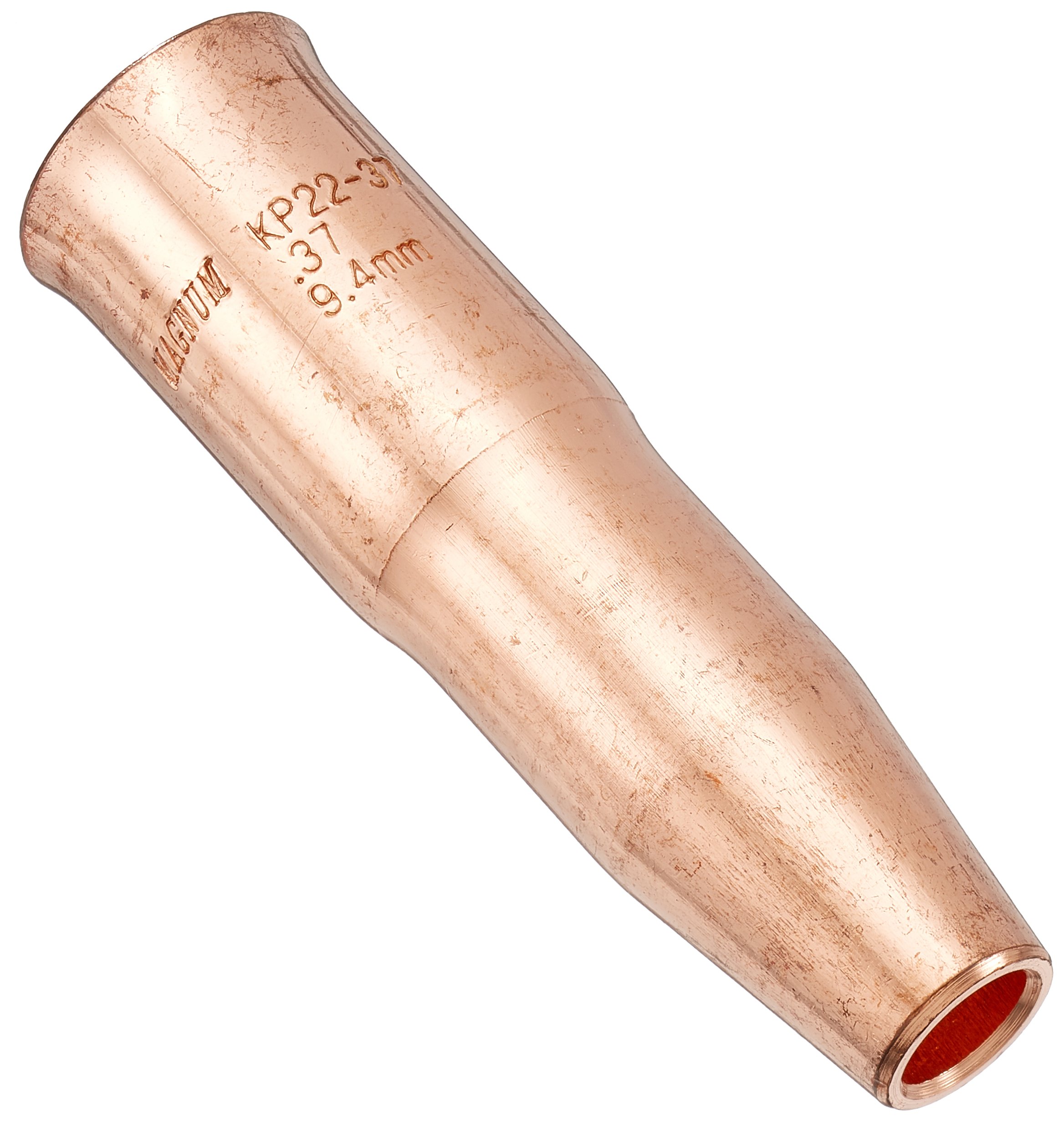 Lincoln Electric KP22-37-B25 Slip Adjusting Gas Nozzle, 9.4 mm Inner Diameter (Pack of 25)