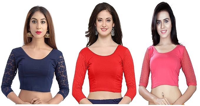 Cotton Bustier Saree Blouse