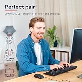 Trust Taro Wired Keyboard and Mouse Set UK QWERTY Full-Size Spill-Resistant view 2