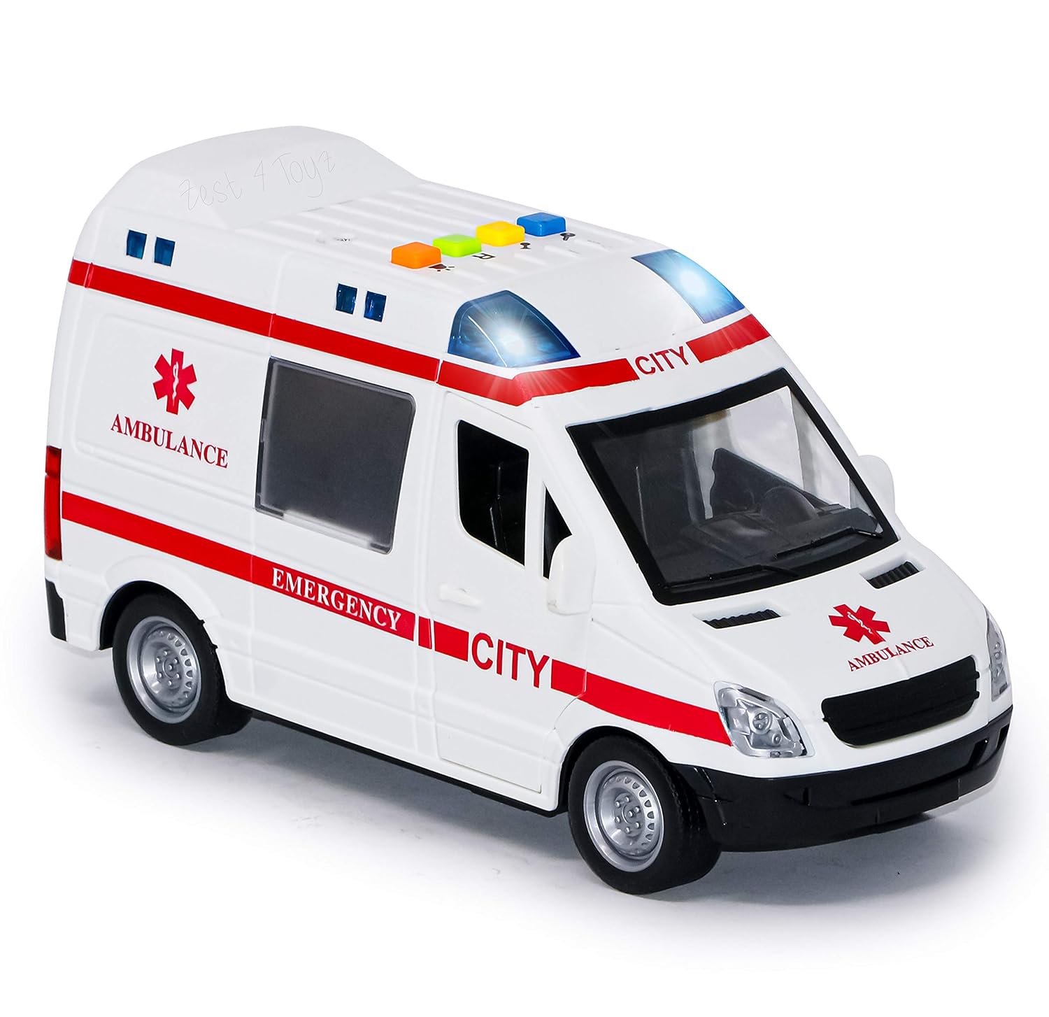 Buy Zest 4 Toyz Rescue Ambulance Toy for Kids with Light and Sound
