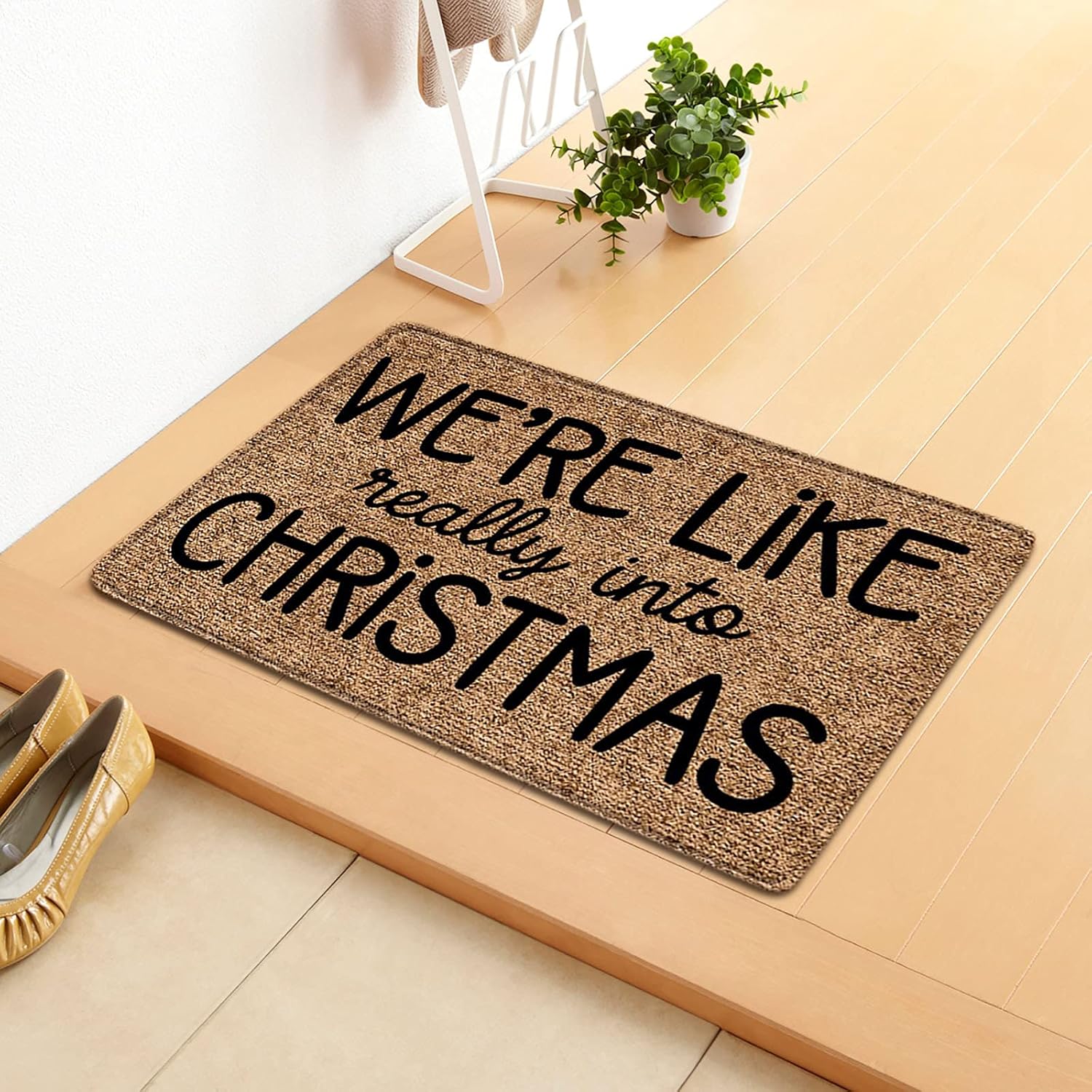 Tree Trays & Mats - Christmas Decorations, Christmas Door Mat Cartoon Gnome Floor Mat Hallway Kitchen Foot Mat Soft Carpet for Xmas Holiday Wedding Party Decorations Home Festival Decors