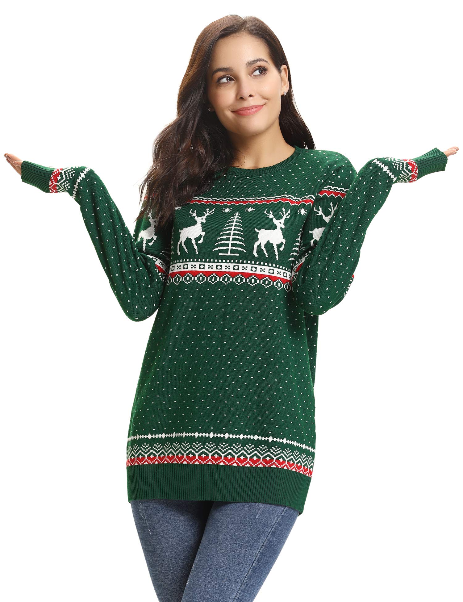 christmas long jumpers womens