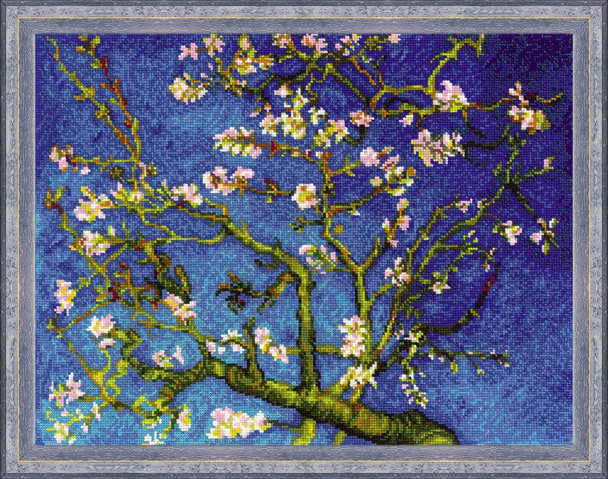 RIOLIS Cross Stitch Kit - 1698 - Almond Blossoms - Van Gogh