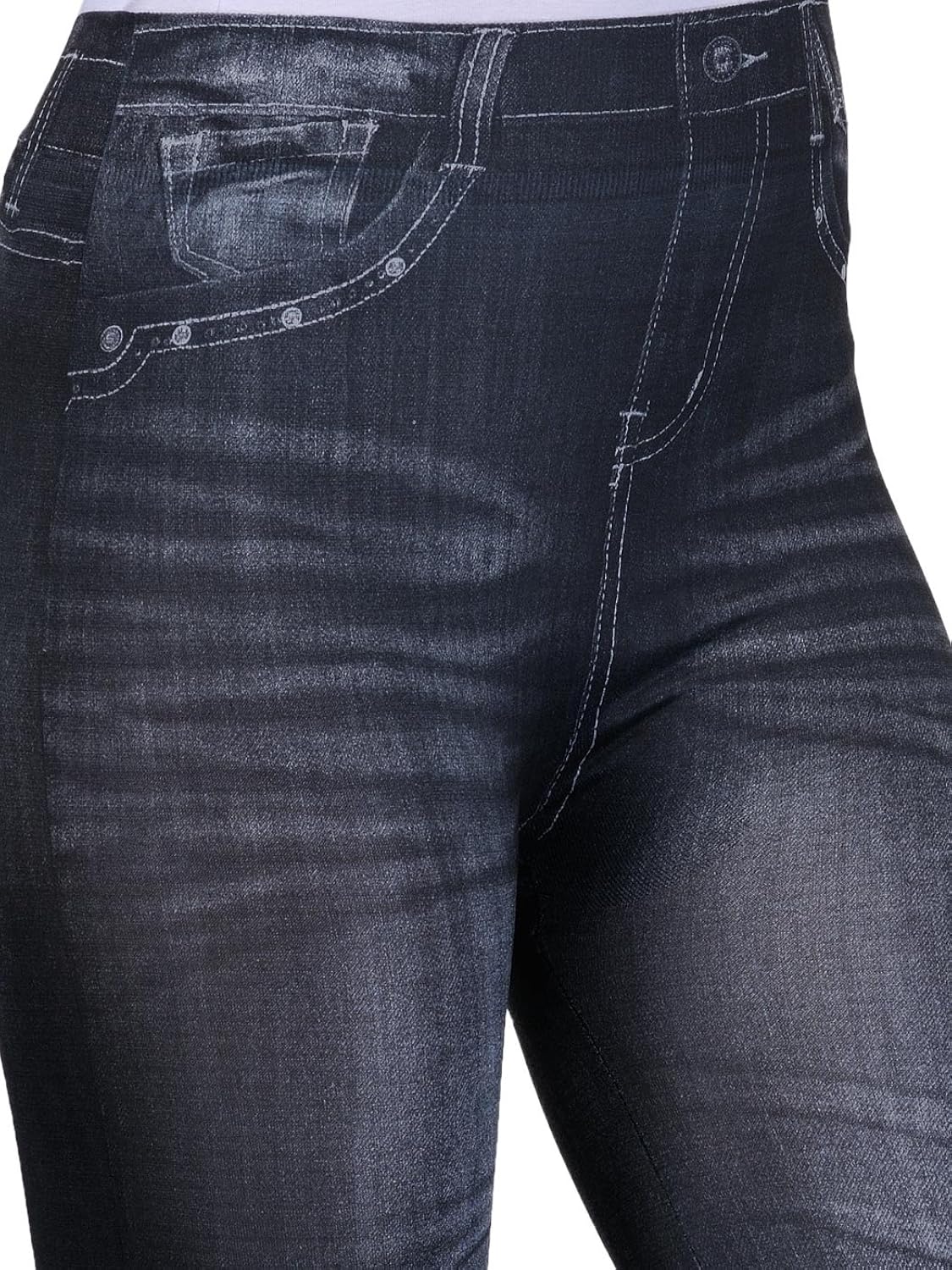 oleva denim look jegging pack of 2 odlj-2-23