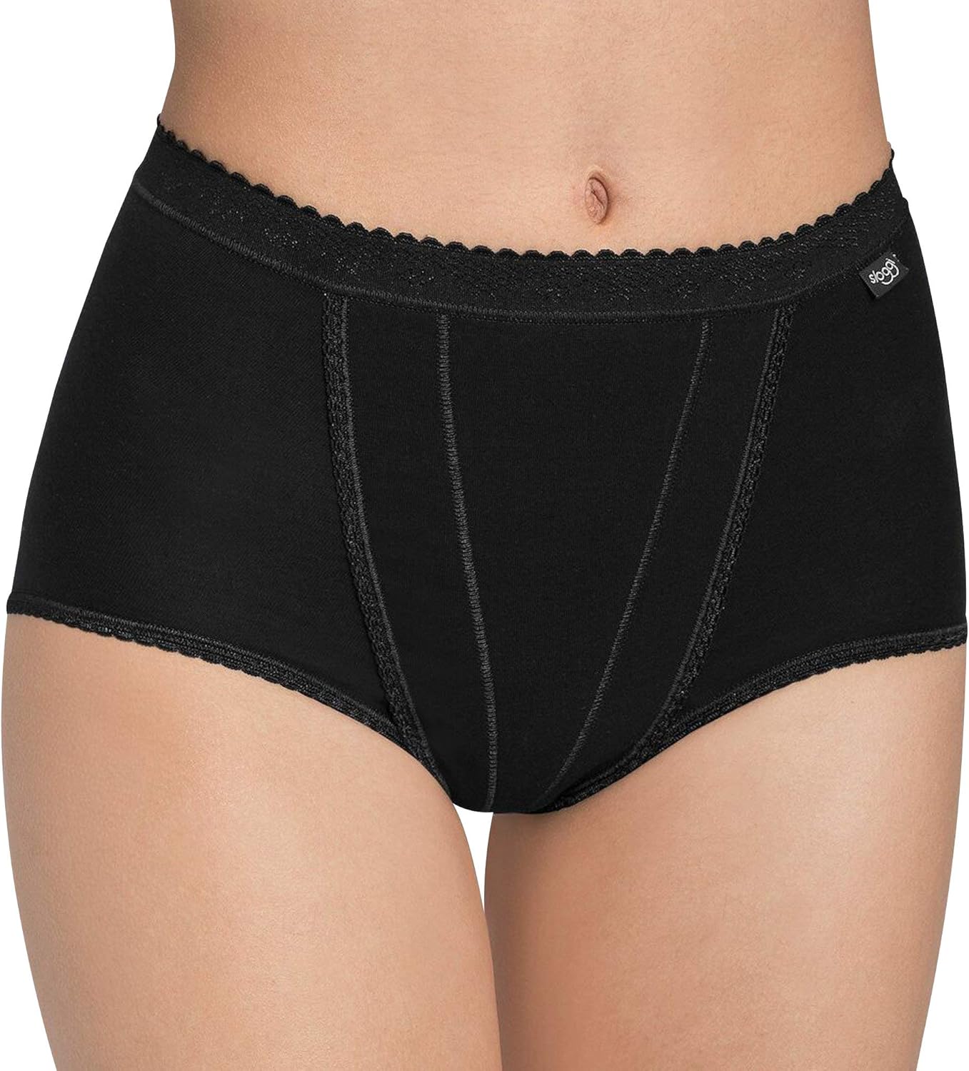 Sloggi Women's Control Maxi, Black, 14 