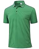 Green Polo Shirt Boys Golf Shirts Performance