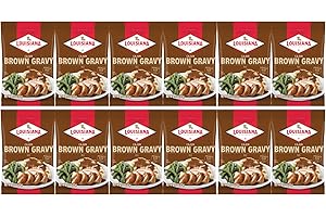 Louisiana Fish Fry Products Brown Gravy Mix, 1.5 oz (Pack of 12)