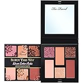 Too Faced Born This Way Natural Nudes Mini Eye Shadow Palette Makeup | Creamy, High Pigment Matte + Shimmer Shades, 0.2 Ounce