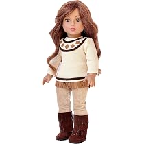 Amazon.com: Pocahontas - 3 Piece Outfit - Clothes Fits 18 Inch ...