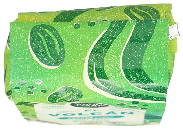 WHOLE FOODS MARKET, EL VOLCAN LIGHT ROAST GROUND COFFEE, MANDARIN ORANGE, HONEY & BROWN SUGAR, 12 OUNCE