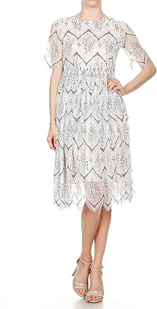 white dress for tea party