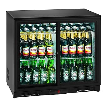 Royal Catering RCGK-208C Nevera Expositora de Bebidas Frigorifico ...