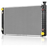 DWVO Complete Radiator Compatible with 1996-1999 Chevrolet C/K1500 | 1996 1997 1998 1999 Chevy C/K1500 Silverado/Cheyenne/WT GMC Sierra SL/SLE/SLT 4.3L V6 5.0L V8 CU1790