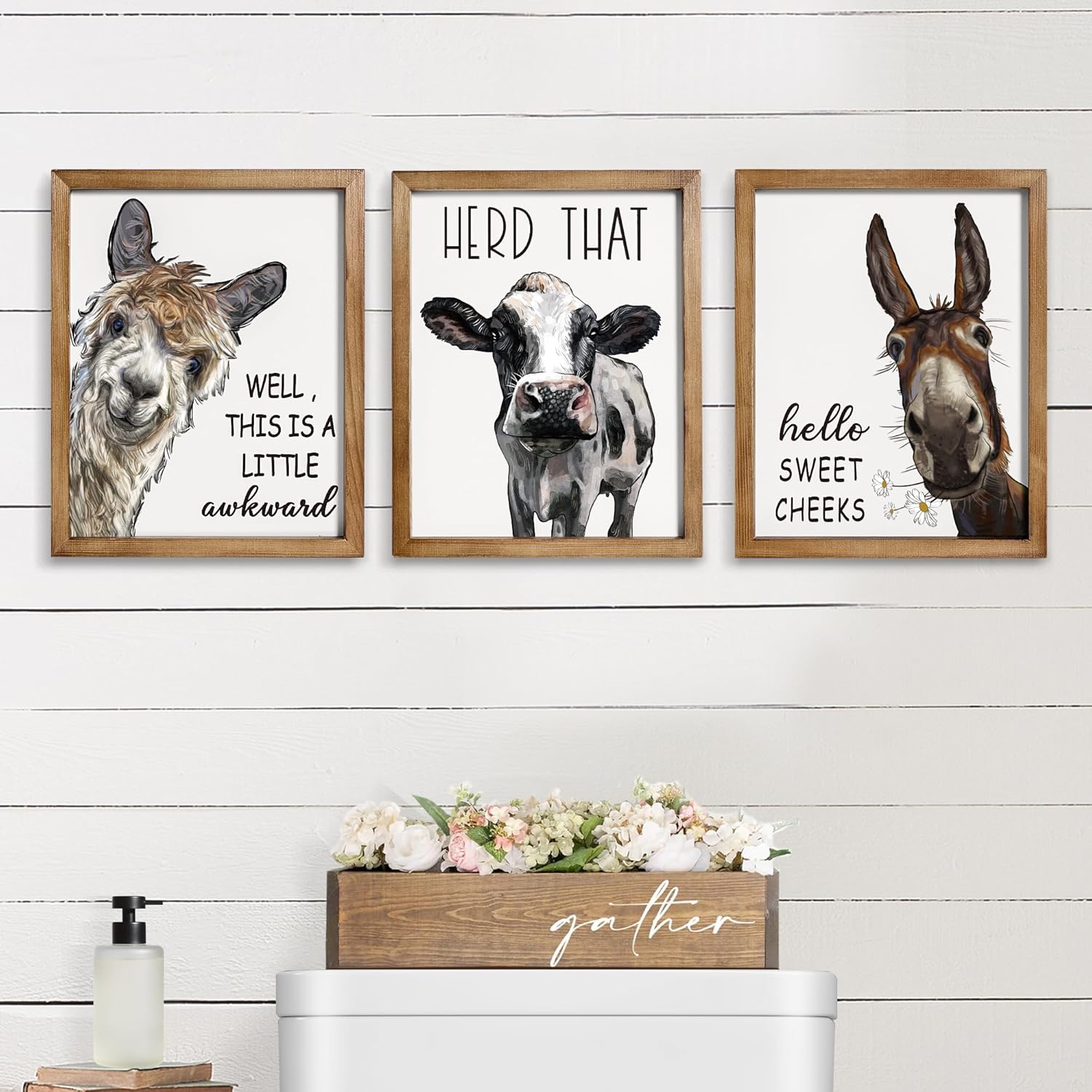 Wall Décor - DALIYREPAL umury Set of 3 Fra