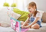 Lexibook Unicorn Educational Laptop French English 124 Activities Pink view 4