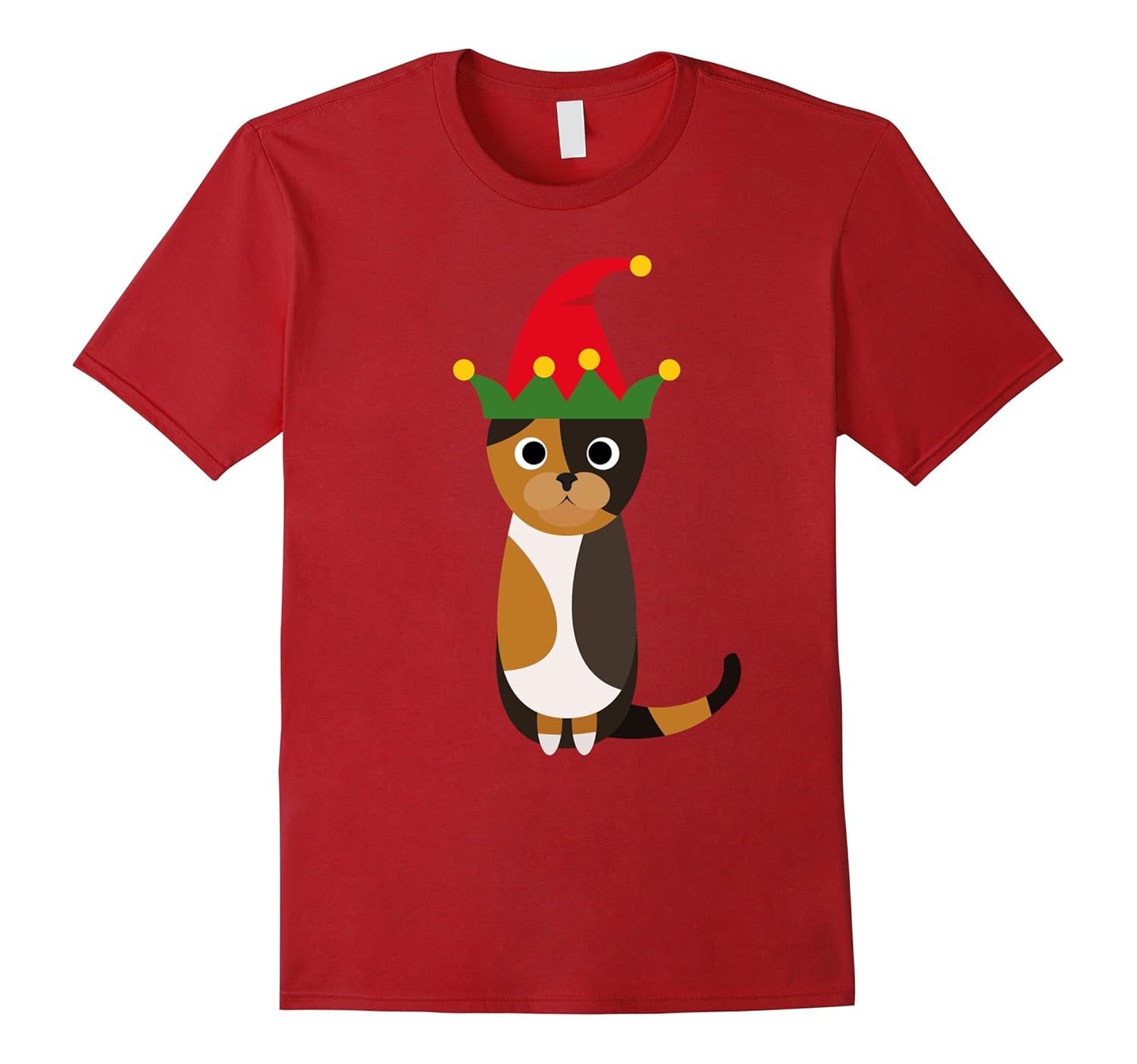 Funny ugly sweater christmas or toiseshell cat gifts t shirt-ANZ