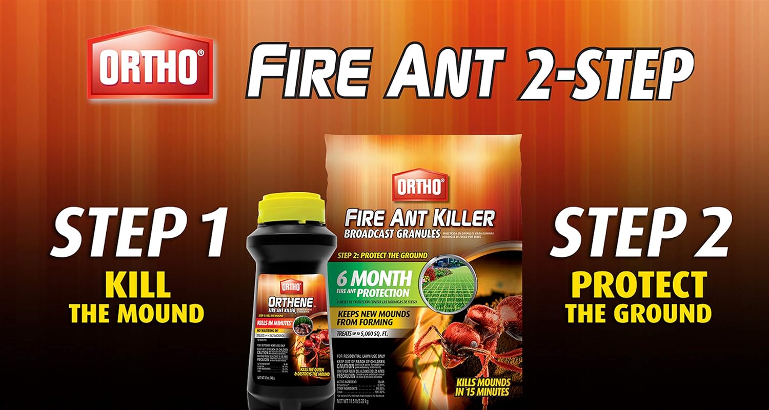 Ortho 0275510 Fire Ant Killer, 2-12 OZ Bottles : Garden & Outdoor