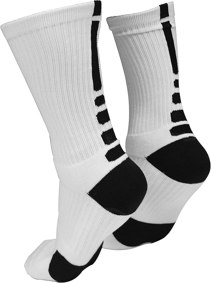 Hockey Compression socks Crew Length moisture wicking performance hockey skate