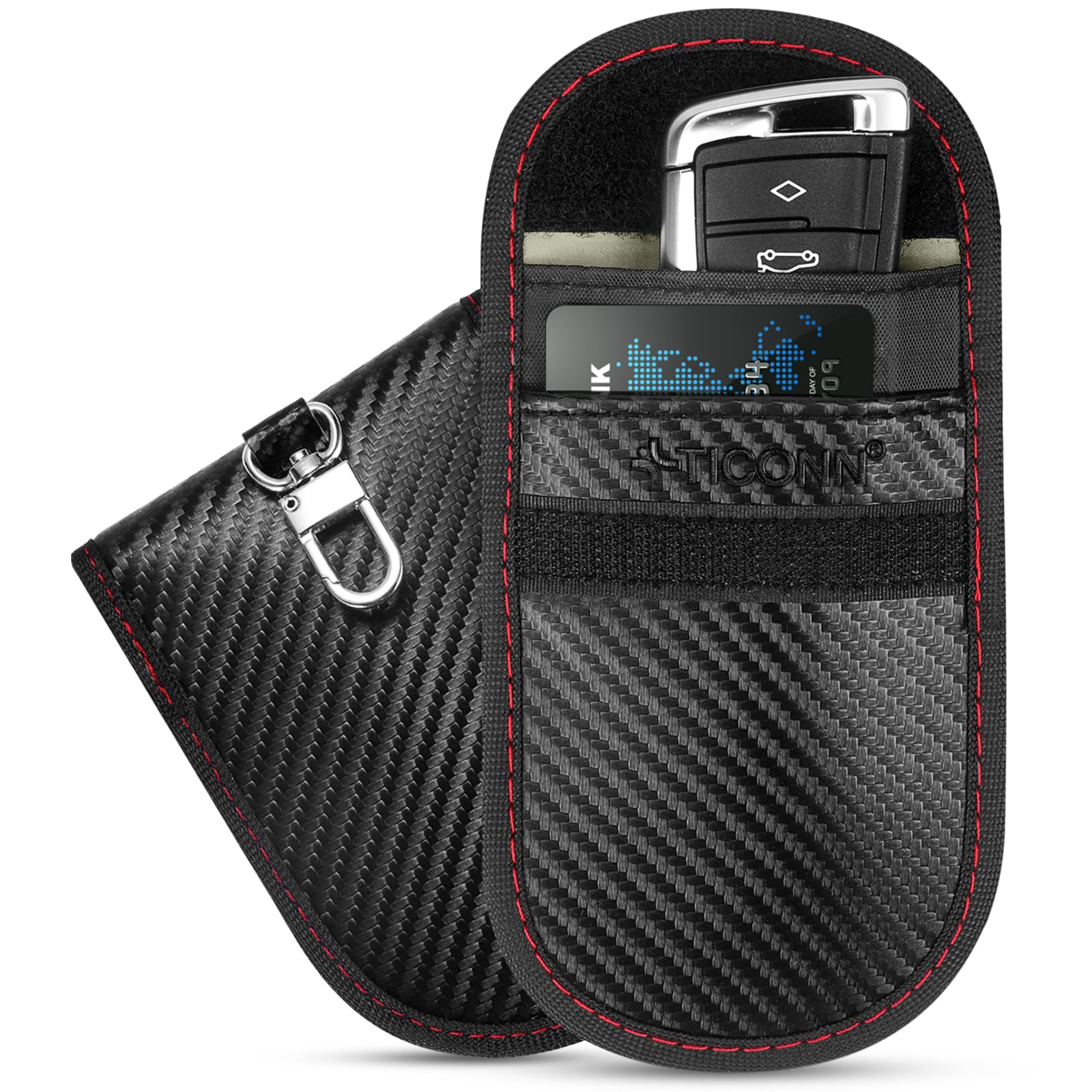 TICONN 2PK Faraday Bag for Key