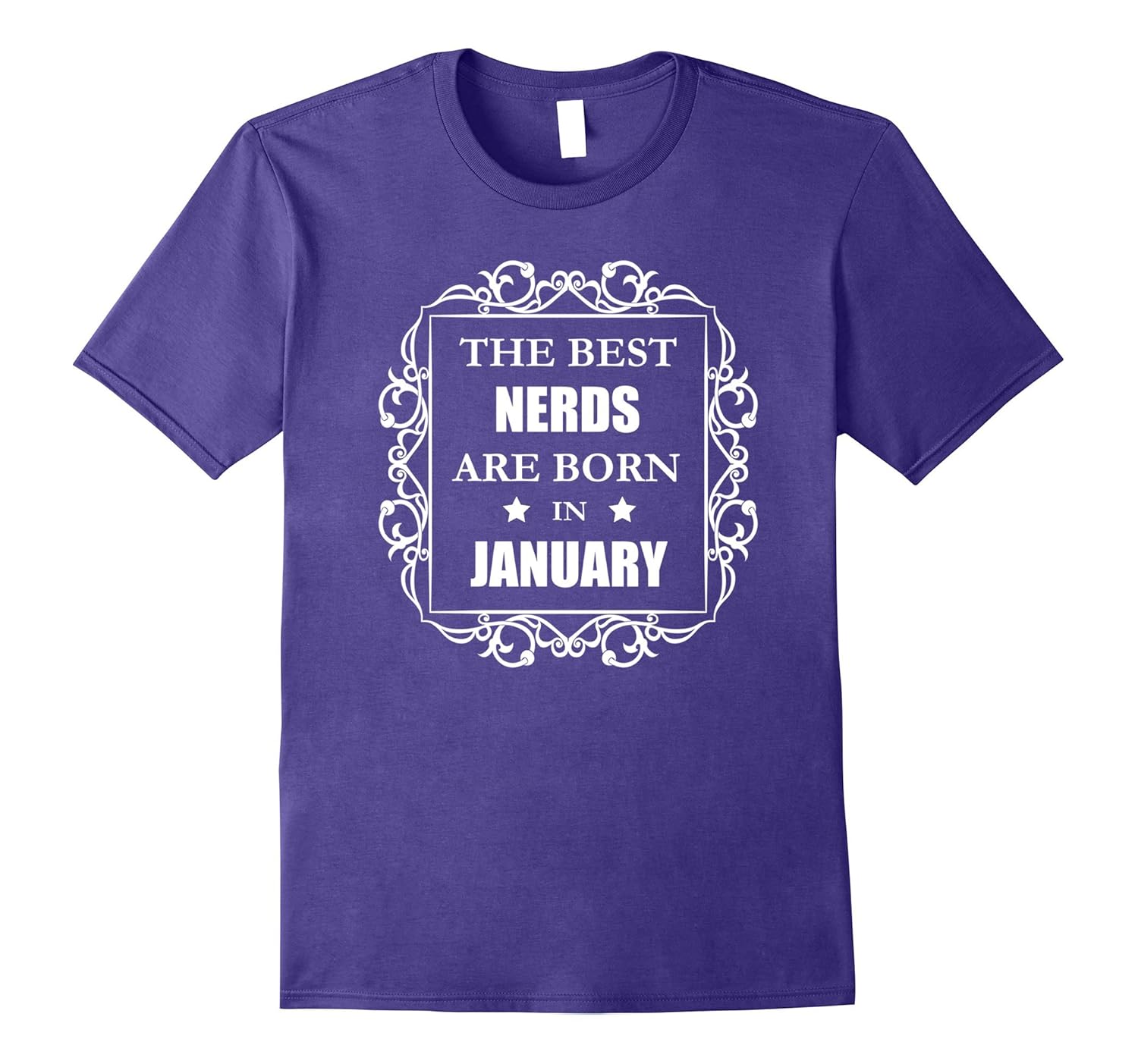 The Best NERDS are born in January Funny T-shirt-ANZ