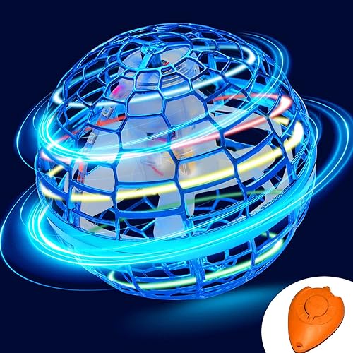 Flying Orb Hover Ball, Boomerang Floating Spinner Mini Drone Balls